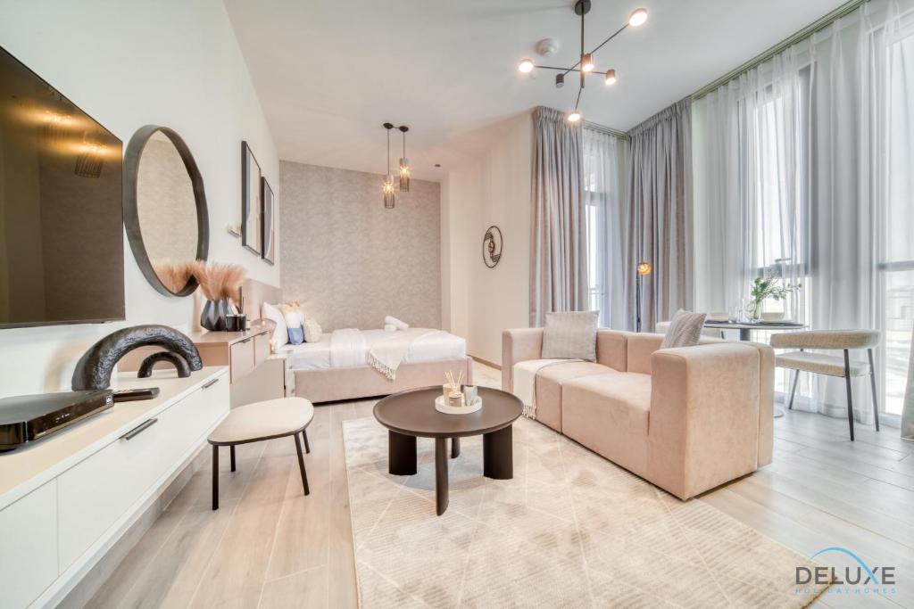 هتل اسپلندید استودیو ات مسک 1 میدتاون دبی پروداکشن سیتی بای دلاکس هالیدی هومز - Splendid Studio at Mesk 1 Midtown Dubai Production City by Deluxe Holiday Homes