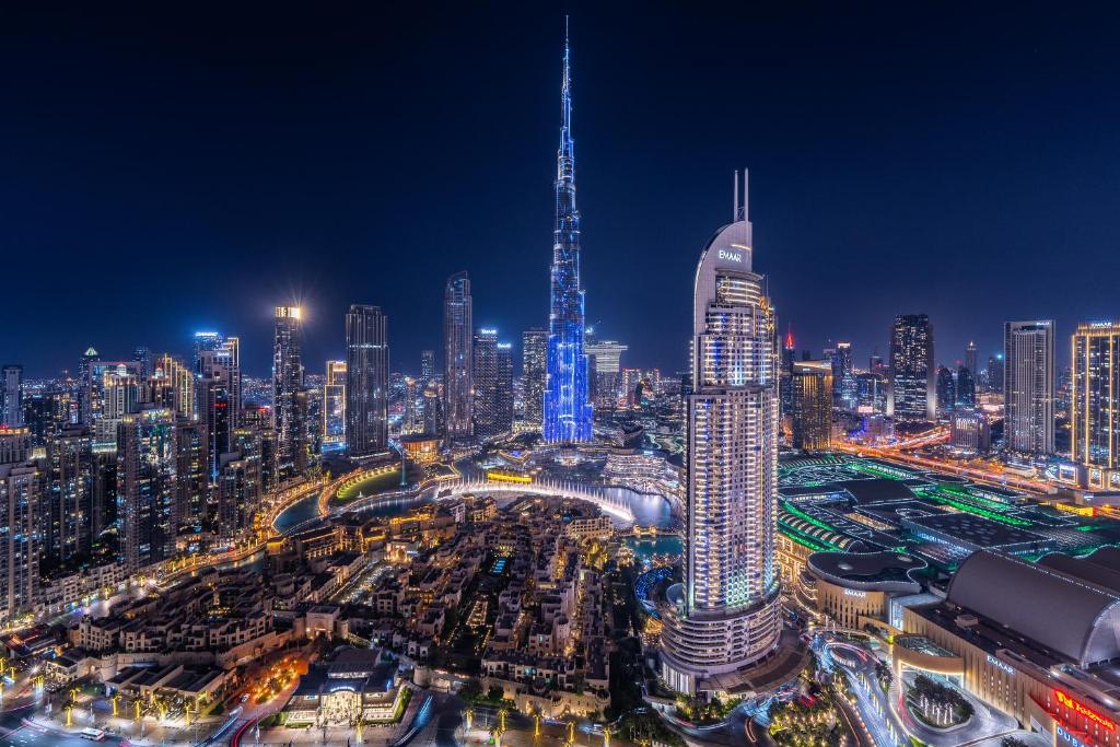 هتل لاویشلی الگانت 2 بی آر ویت بریتکینگ فول برج خلیفه ویو - Lavishly Elegant 2BR with Breathtaking Full Burj Khalifa View