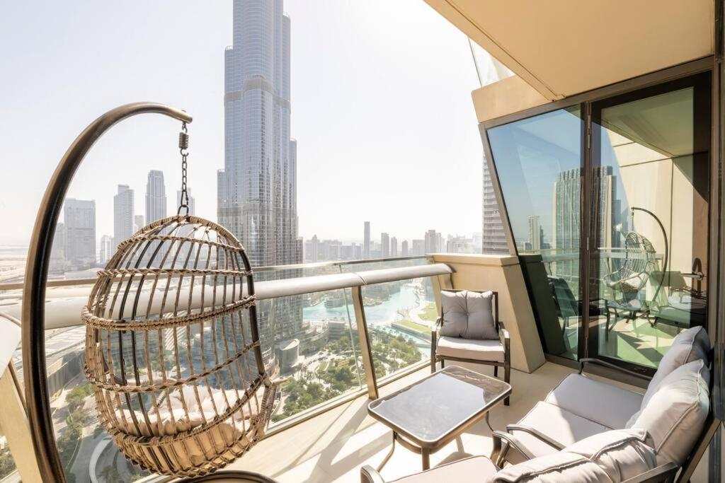 هتل لاربی برتکینگ برج اند فانتین ویو لاکچریس 2 بد - LARBI Breathtaking Burj and Fountain View Luxurious 2 Bed