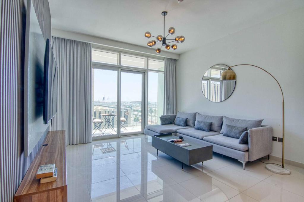 هتل اکسکویزیت 2بی آر آپارتمان در ای مار بیچ فرانت - Exquisite 2BR Apartment in Emaar Beachfront