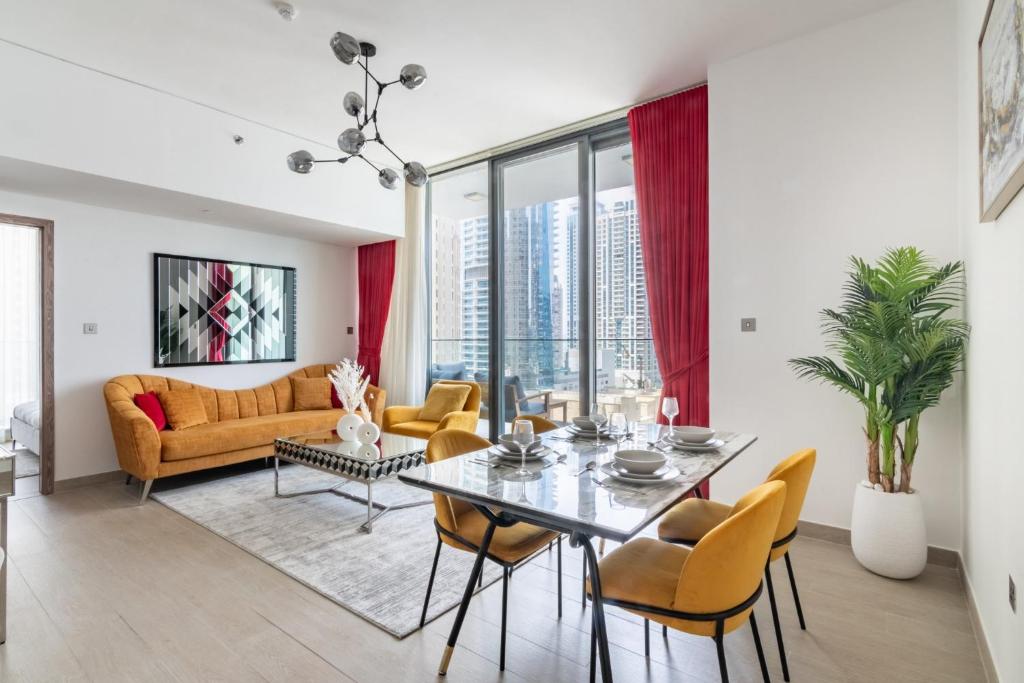 هتل ویوید 2-بد رام مارینا ویو - Vivid 2-bedroom Marina view