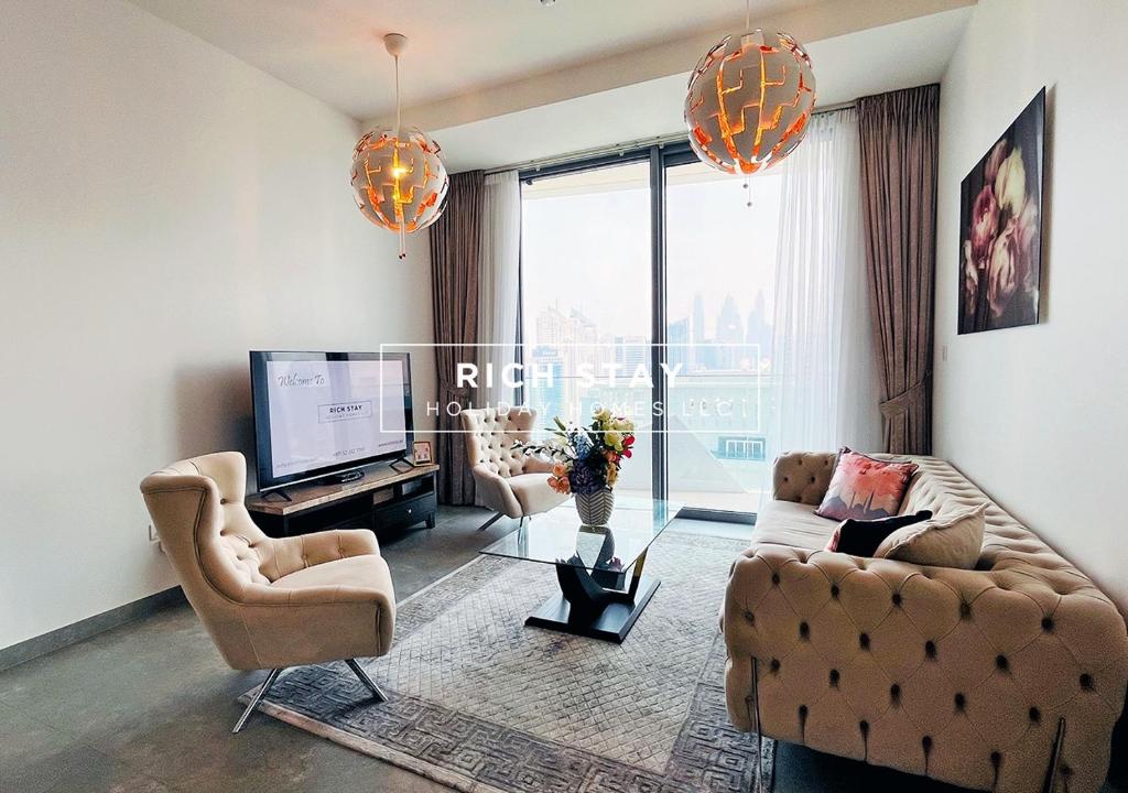 هتل اگلنت 2 بی آر این استلا ماریس، مارینا سیتی ویو - Elegant 2BR in Stella Maris, Marina City View