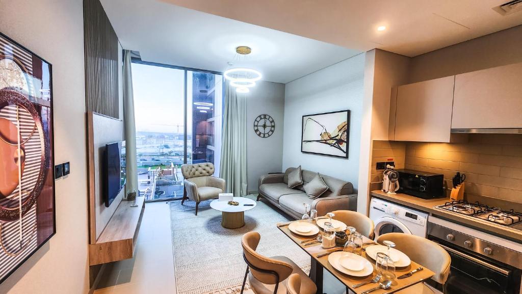 هتل استی بای لاتینم لاکچری 1BR هالیدی هوم سی وی آر A414 نیر برج خلیفه - STAY BY LATINEM Luxury 1BR Holiday Home CVR A414 near Burj Khalifa