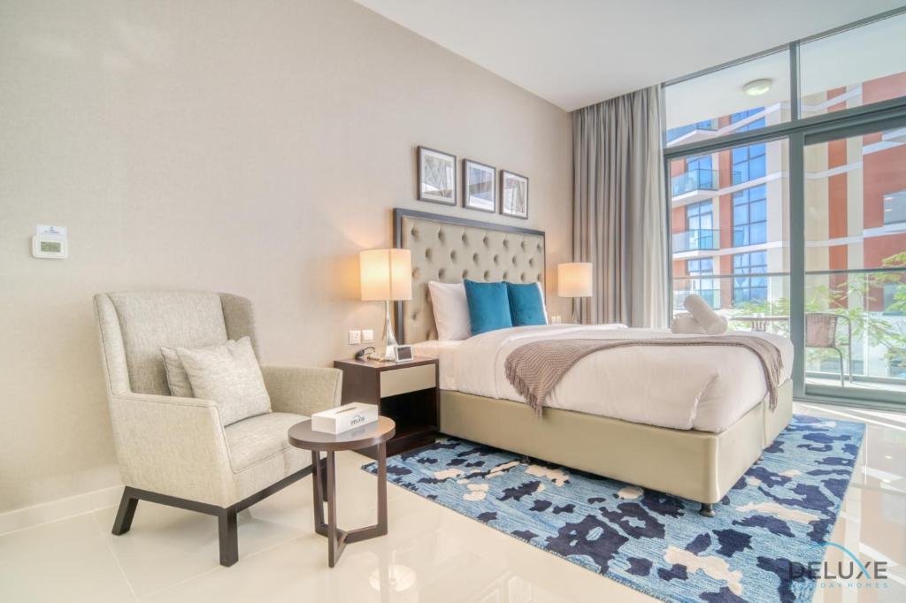 هتل اوربان استودیو ات داک Celestia B دبی ساوث بای دلاکس هالیدی هومز - Urban Studio at DAMAC Celestia B Dubai South by Deluxe Holiday Homes