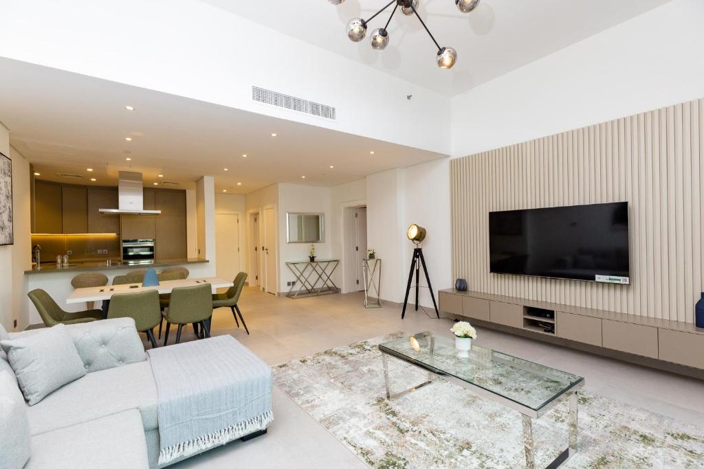 هتل هات آفر! اسپیشس 1BR پالم جمیرا ویت ریوا بیچ اکسس - Hot OFFER! Spacious 1BR Palm Jumeirah with Riva Beach Access