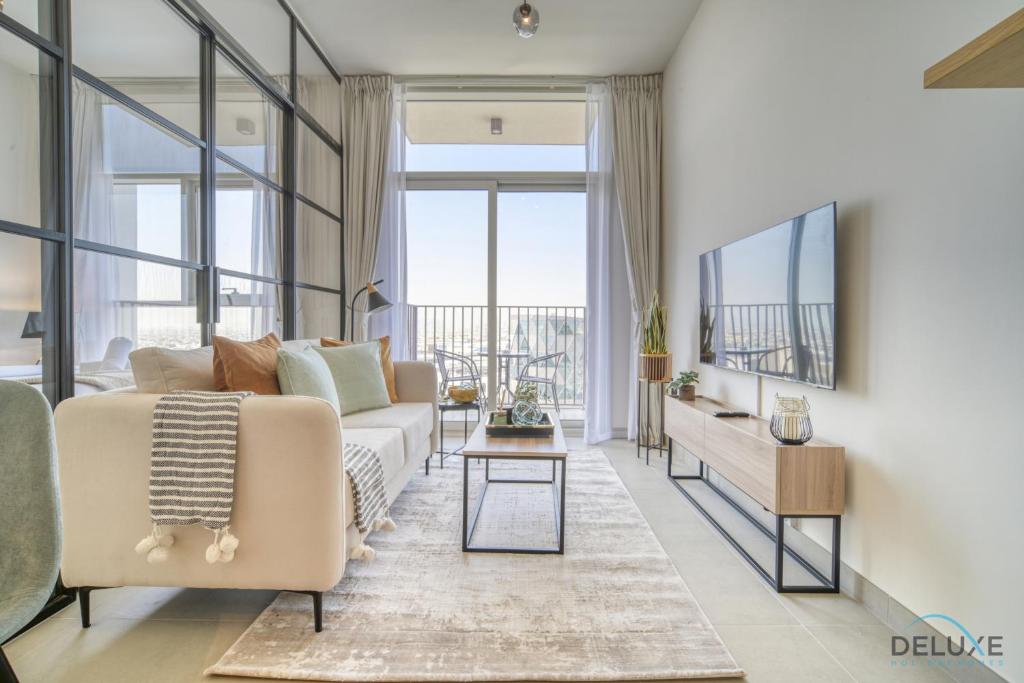 هتل وایبرنت 1بی آر ات کلاکتیو تاور 2 محمد بن راشد سیتی بای دلاکس هالیدے هومز - Vibrant 1BR at Collective Tower 2 Mohammed Bin Rashid City by Deluxe Holiday Homes