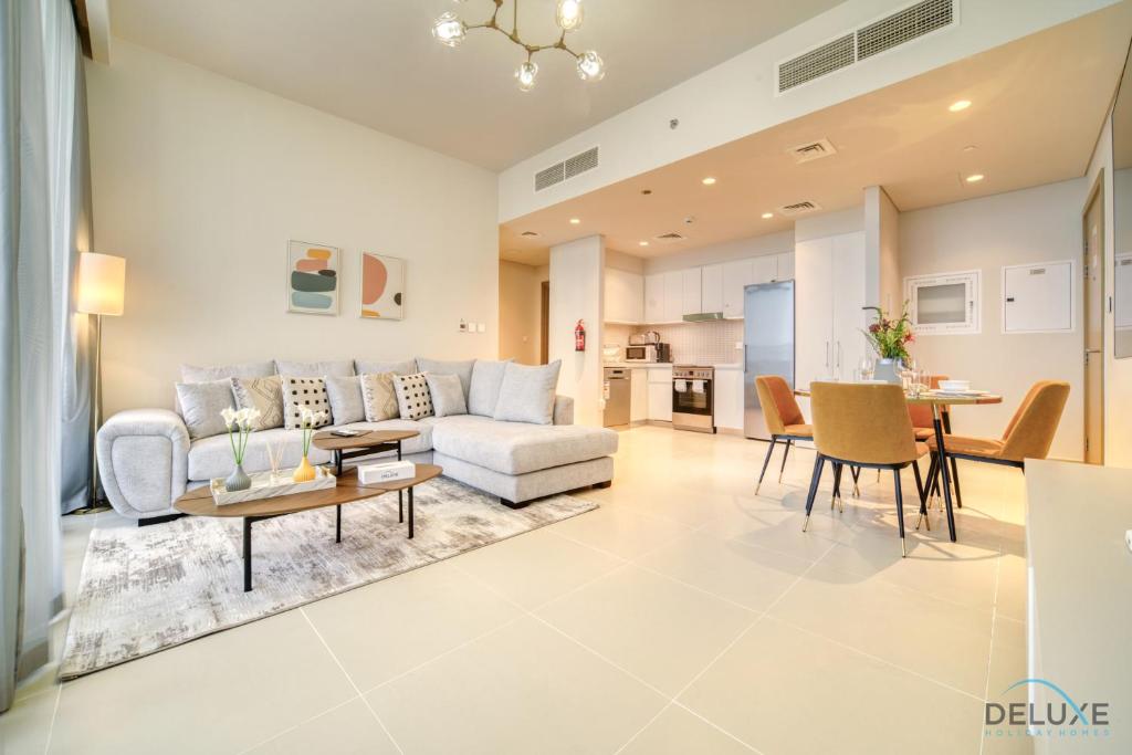 هتل سرین 1بی آر در هاربر گیت تاور 2 دبی کریک هاربر بای دلاکس هالی دی هومز - Serene 1BR at Harbour Gate Tower 2 Dubai Creek Harbour by Deluxe Holiday Homes