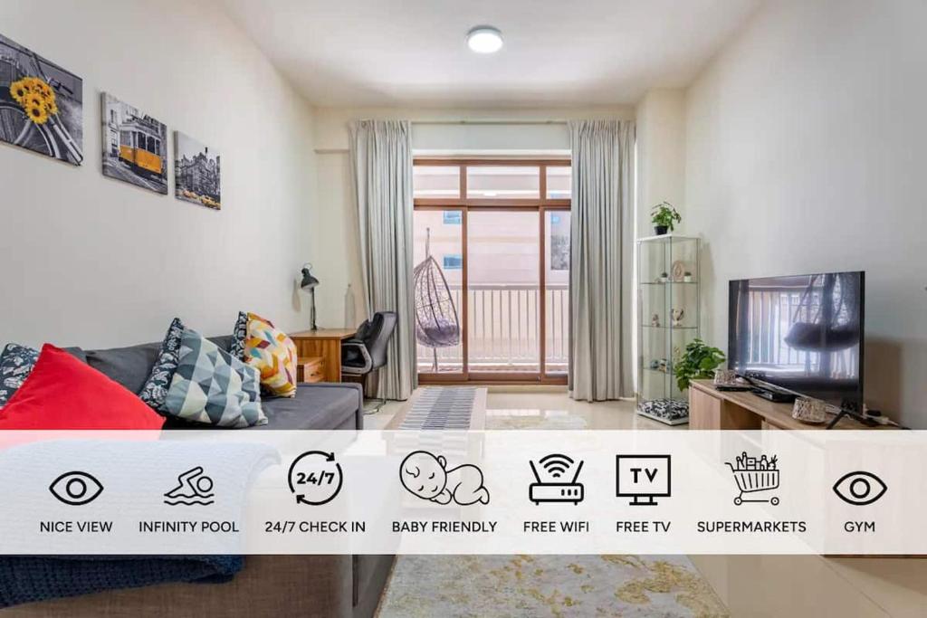 هتل افوردبل لاکچری 1 بی دی آر بای سیرکل مال آن دیسکانت - Affordable Luxury 1 BDR by Circle Mall on Discount
