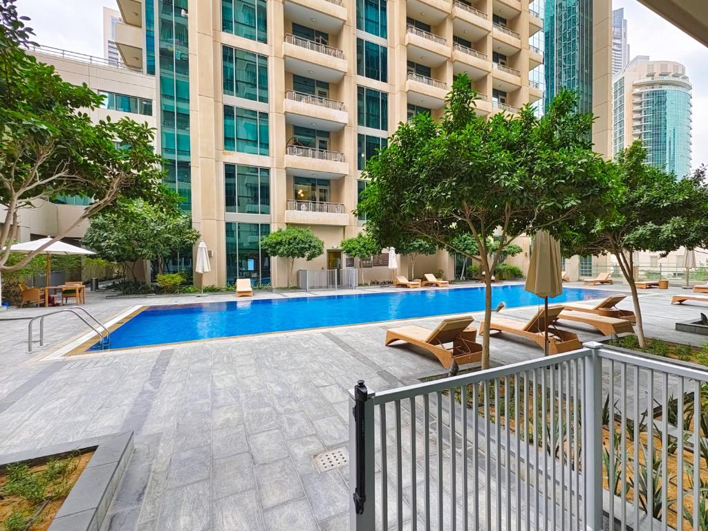 هتل لاولی 1بی‌آر در داون‌تاون دبی - بولوار سنترال - Lovely 1BR in Downtown Dubai - Boulevard Central