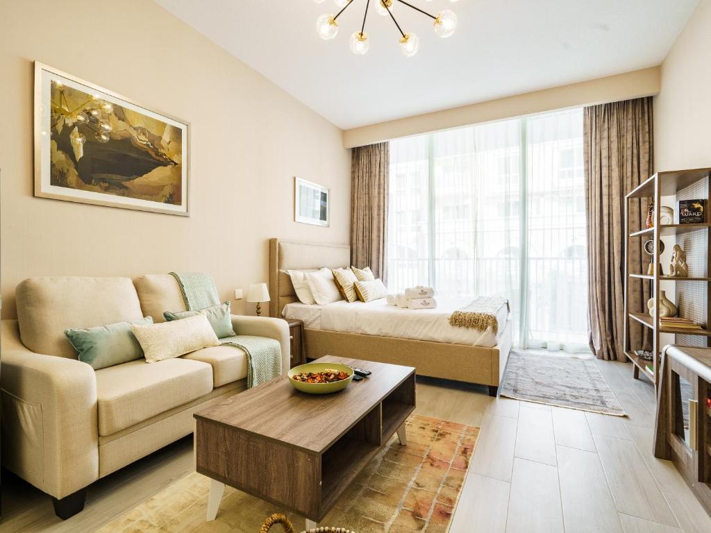 هتل اگلنت اند کامفی استودیو - جی وی سی دبی - Elegant and Comfy Studio - JVC Dubai