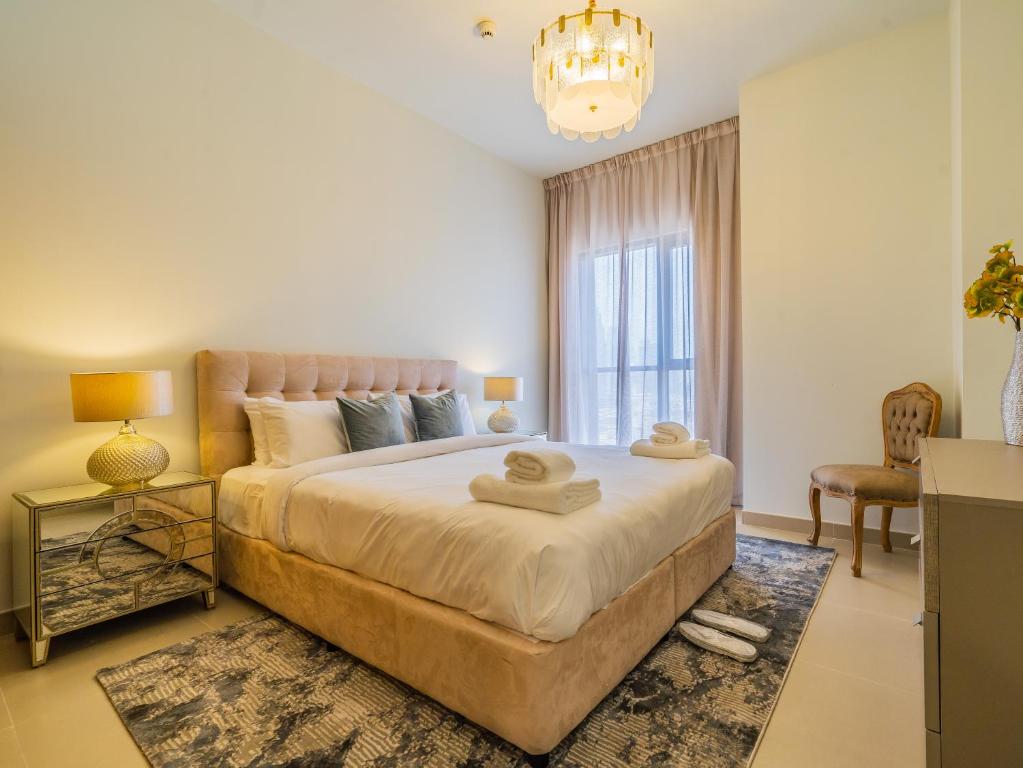 هتل پیکچیورسک 2BR آپارتمان فیسینگ برج خلیفه - Picturesque 2BR Apartment facing Burj Khalifa
