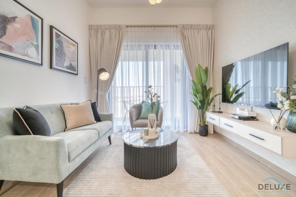 هتل سرین 2 بی آر ات د نُک واسل گیت جبل علی بای دلاکس هالیدی هومز - Serene 2BR at The Nook Wasl Gate Jebel Ali by Deluxe Holiday Homes