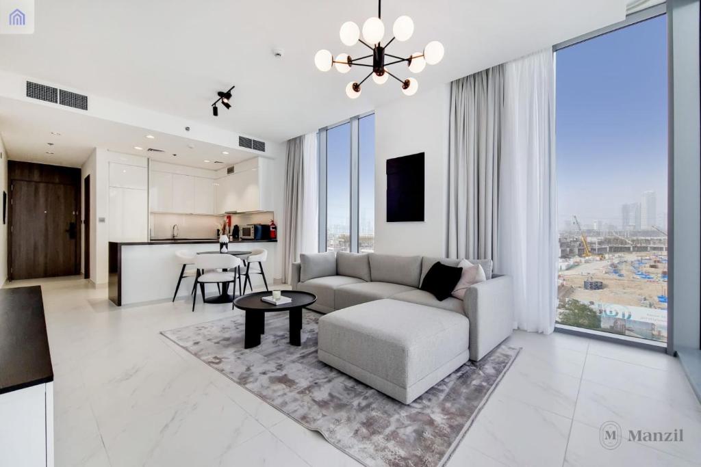 هتل اسپیشس واترفرانت 1 بی‌آر ات ام‌بی‌آر سیتی - Spacious waterfront 1 BR at MBR city