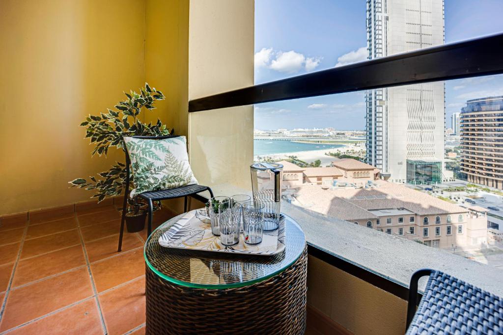هتل بیگ سی ویو استودیو این جی بی آر - Big sea view studio in JBR