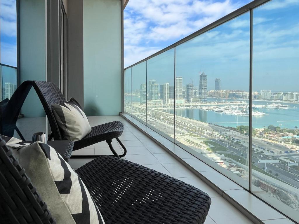 هتل تروفی - اسپارکلینگ سوئتس وی پام ویو ویت دایرکت اکسس تو مارینا واک - Trophy - Sparkling Suites w Palm View with Direct Access to Marina Walk