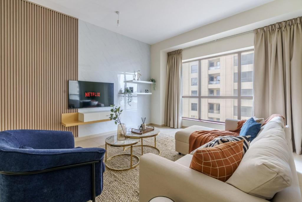 هتل گست ردی - کنتمپری آپت این جی بی آر - GuestReady - Contemporary Apt in JBR