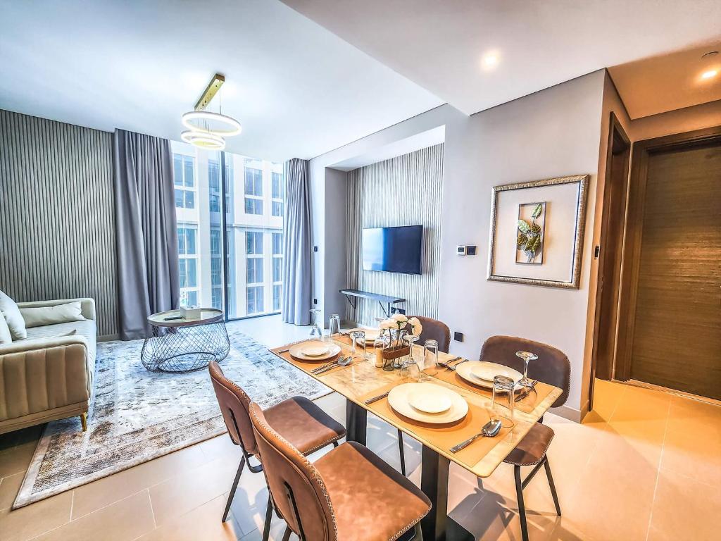 هتل استی بای لاتینم لاکچری 2بی آر هالیدی هوم سی وی آ2509 نییر برج خلیفه - STAY BY LATINEM Luxury 2BR Holiday Home CV A2509 near Burj Khalifa