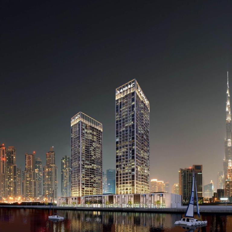 هتل دامک میسون پریوه - دلوکس استودیو ویت کانال واتر ویو - DAMAC MAISON PRIVE - Deluxe STUDIO WITH CANAL WATER VIEW