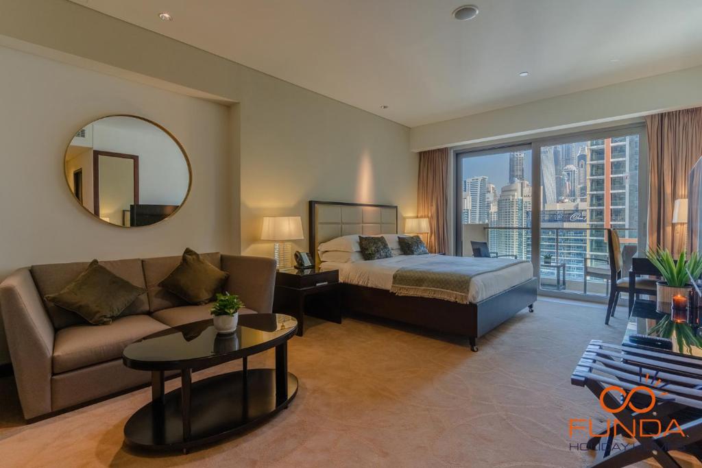 هتل لاکژریس استودیو ات آدرس رزی دنسیس 15 - Luxurious Studio at Address residences 15