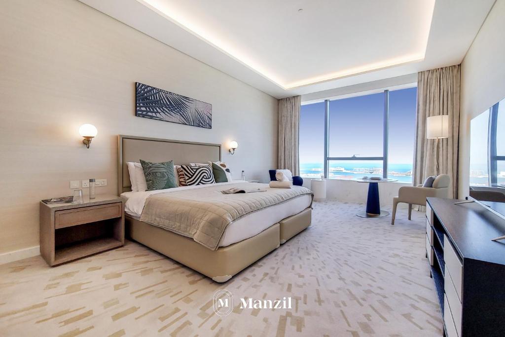 هتل مانزیل - استودیو آپارتمان ویت آورا پول و سی ویو ات د پالم تاور این پالم جمیرا - Manzil - Studio Apartment with Aura Pool & Sea View at The Palm Tower in Palm Jumeirah