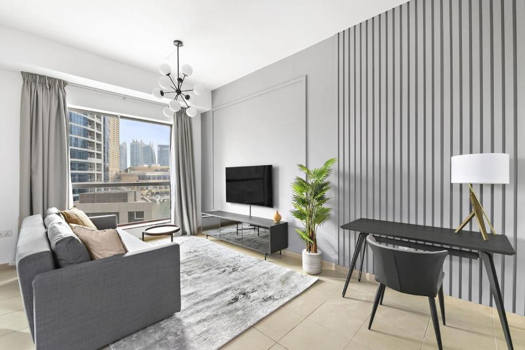 هتل سِلک هاوس جاست فرنیشد وان بی دی آر این جی بی آر نییر دِ بیچ - Silkhaus just furnished 1BDR in JBR near the beach