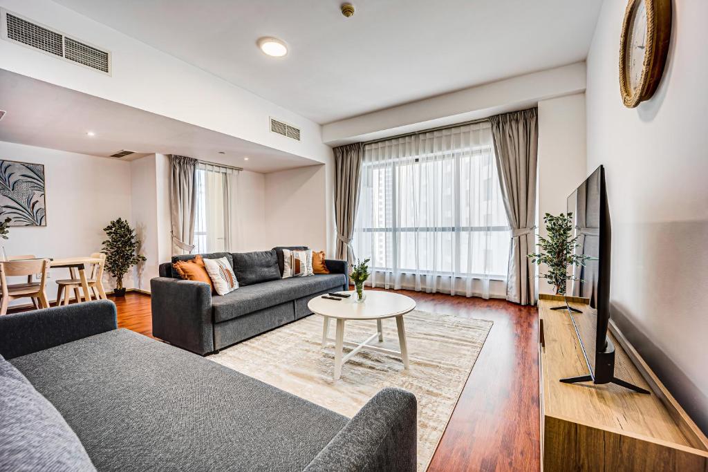 هتل کوزی 2 بی دی در بهار جی بی آر 24 فلور - Cozy 2 BD in Bahar JBR 24 floor