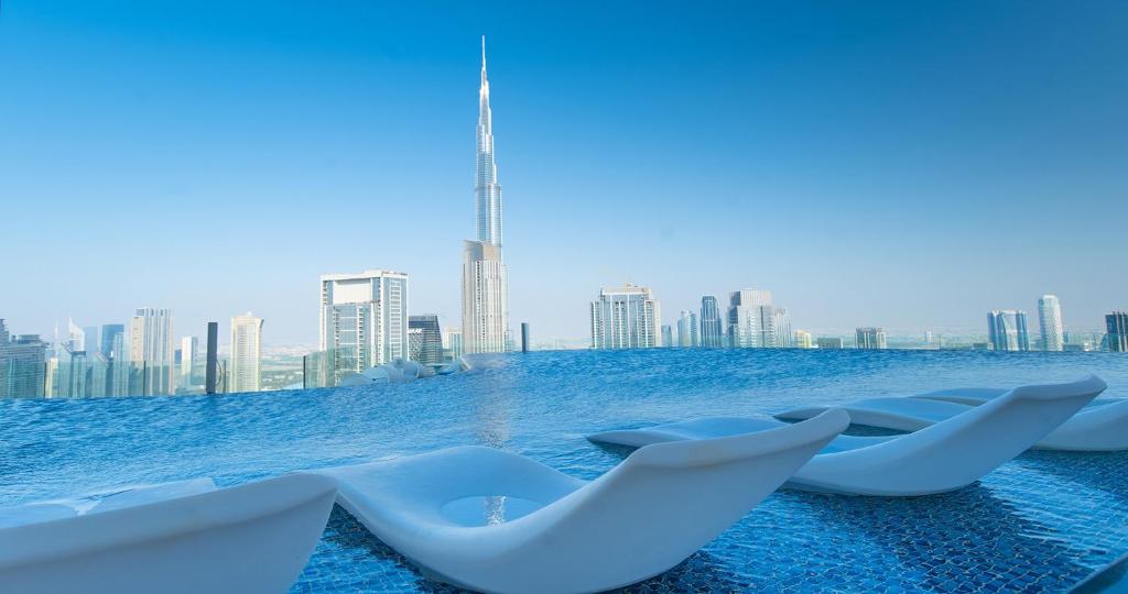 هتل لاکچری آپارتمان برج خلیفه ویو - Luxury Apartment Burj Khalifa View