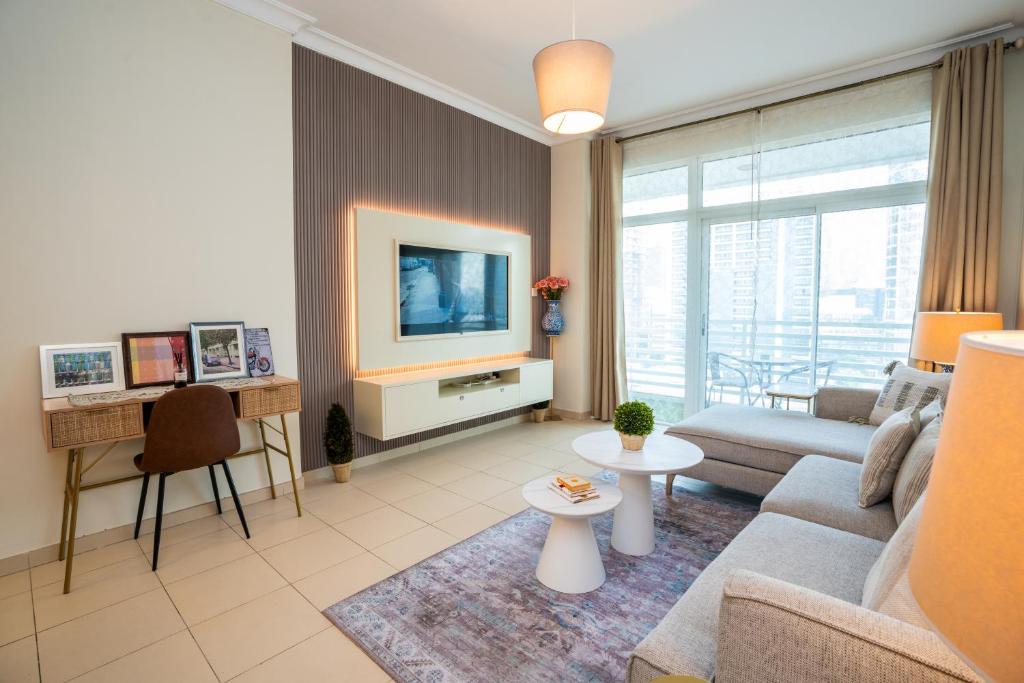 هتل برج خلیفه و کانال ویو سنتر لوکیشن - Burj Khalifa and Canal View center location