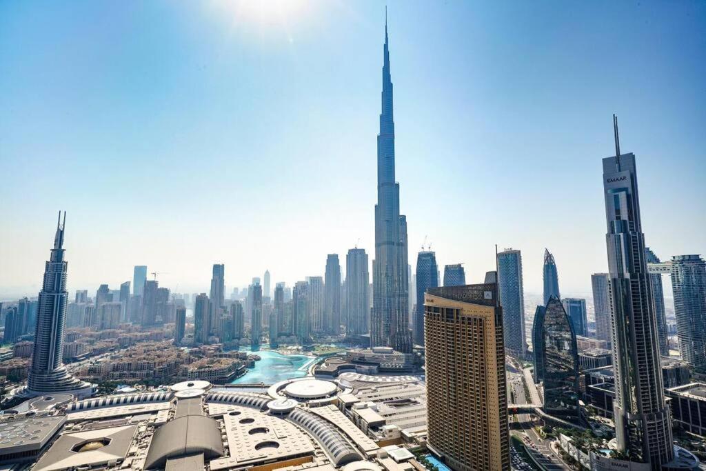 هتل مگنیفیسنت 3بی ار لوکچریس آپارتمنت ویت برج خلیفه ویو - Magnificent 3BR Luxurious apartment with Burj Khalifa View