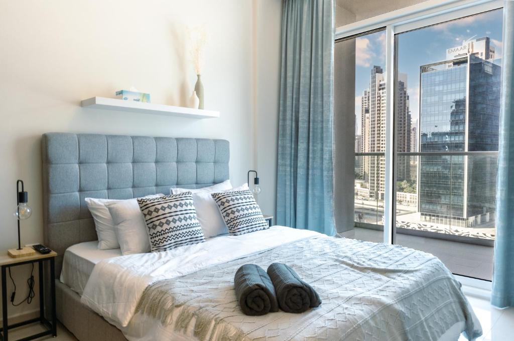 هتل براند نیو 1-bed این د هارت آف بیزنس بی - Brand New 1-bed in the Heart of Business Bay