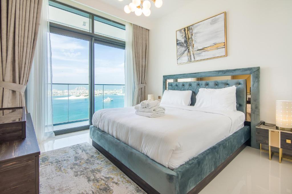 هتل 2 بی آر اَمِیزینگ پالم ویو - پرایوت بیچ - بیچ ویستا تی 1 - 2BR Amazing Palm View - Private beach - Beach Vista T1