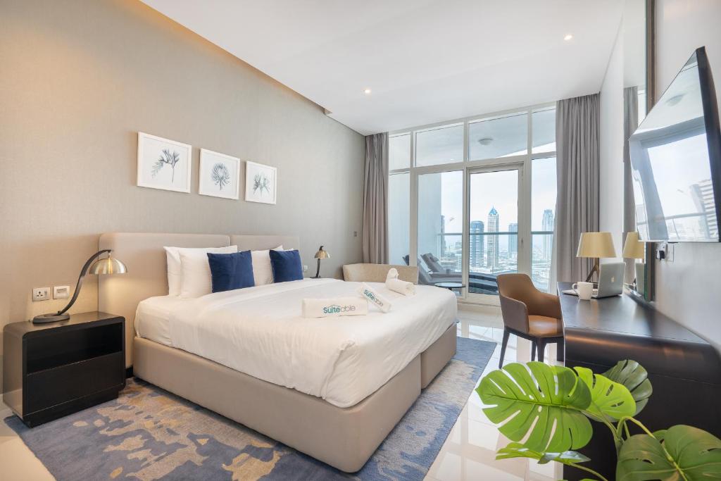 هتل اسپکتکولار برج خلیفه ویو سرویس آپارتمان - Spectacular Burj Khalifa view service apartment