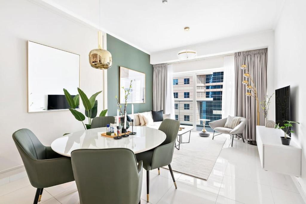 هتل سیلک هاوس دبی مارینا مدرن تاور 1 بی دی آر آن های فلور - Silkhaus Dubai Marina modern tower 1BDR on high floor