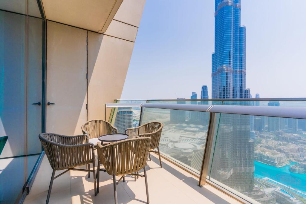 هتل لوکسفولیو ریتریٹس - امیزینگ فول برج خلیفه ویو - LUXFolio Retreats - Amazing Full Burj Khalifa View