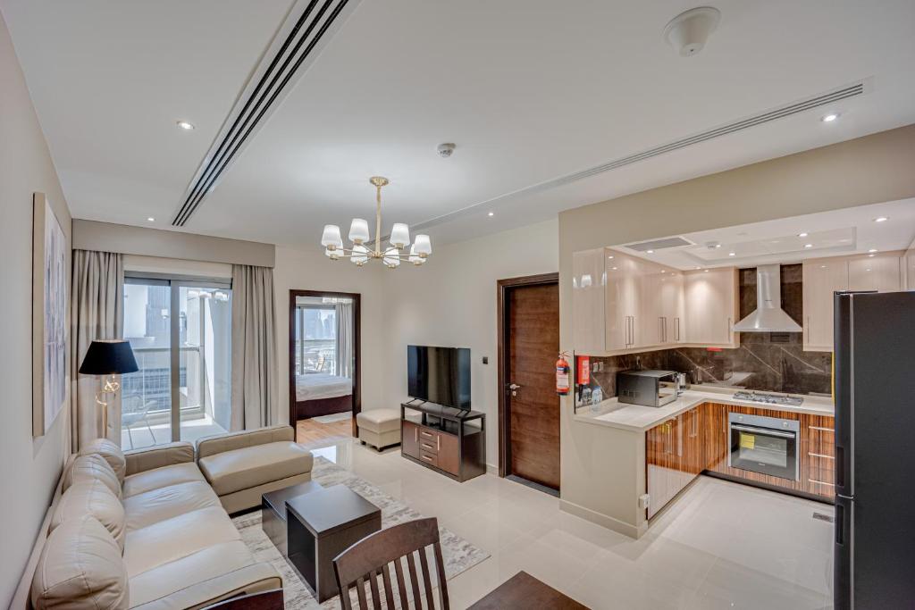 هتل امیزینگ برج خلیفه ویو فرم برند نیو آپارتمنت - Amazing Burj Khalifa view from Brand new apartment