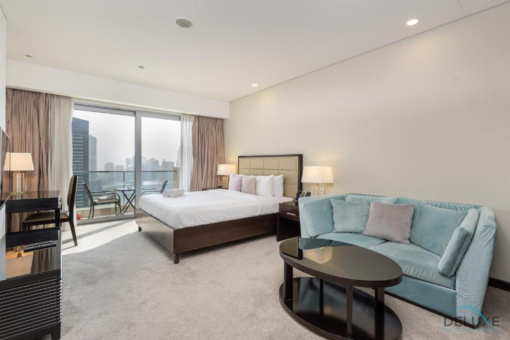 هتل اسپیشس استودیو این د آدرس ریزیدنسز دبی مارینا بای دلوکس هالی دی هومز - Spacious Studio in The Address Residences Dubai Marina by Deluxe Holiday Homes