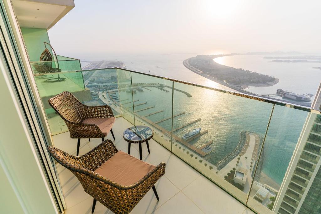 هتل لاکس فولیو ریتریس - گورجس فول سی اند پام ویو - LUXFolio Retreats - Gorgeous Full Sea & Palm View