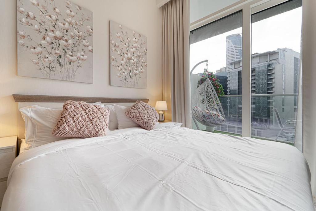 هتل کوزی وان بیدروم آپارتمان ویت برج خلیفه ویو - Cozy one bedroom apartment with Burj-Khalifa view