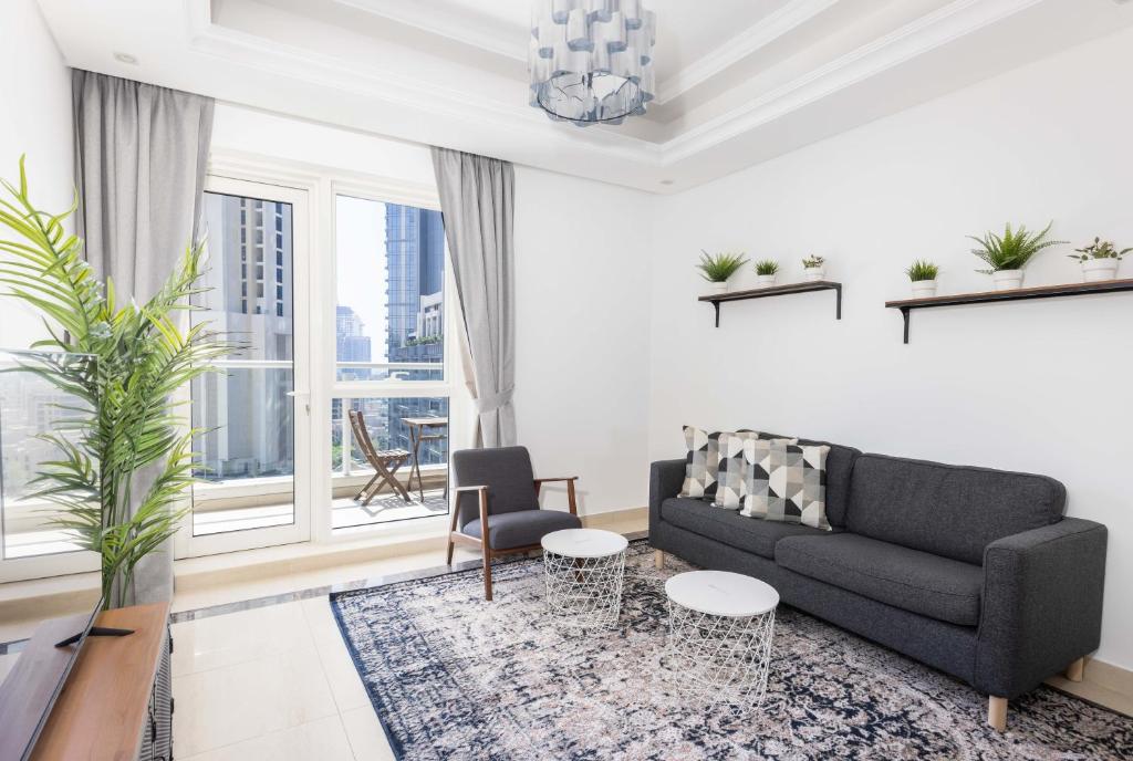 هتل بیوتیفول اند برایت 2بی آر پلاس کیدز - 7مین تو دوبی مال - Beautiful & Bright 2BR + kids - 7min to Dubai Mall