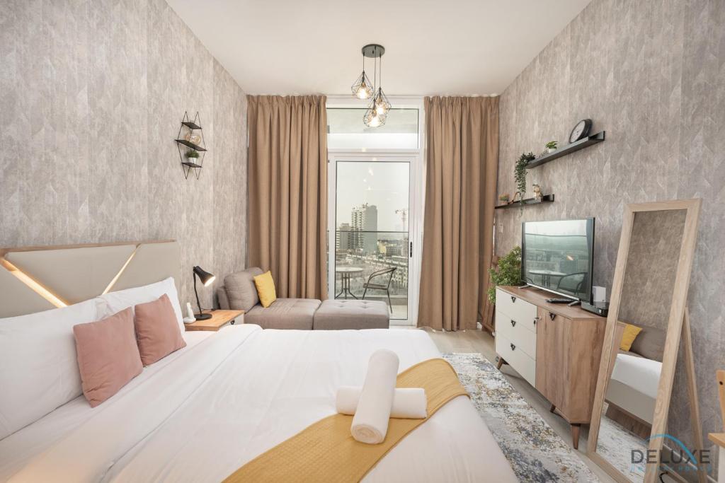 هتل ریلاکسینگ استودیو ات بلوم هایتس بی جی وی سی بای دلاکسی هالیدِی هومز - Relaxing Studio at Bloom Heights B JVC by Deluxe Holiday Homes