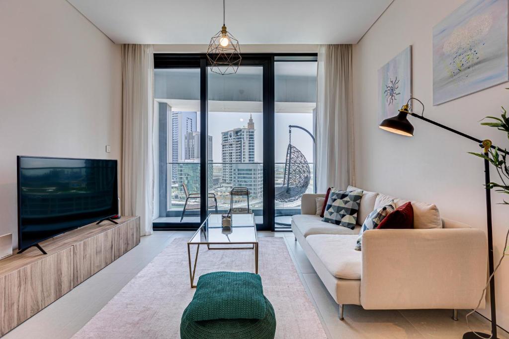 هتل مگنیفیسنت آپارتمان این آدرس بیچ ریزیدنس، 1 بی آر، د سیکس فلور - Magnificent apartment in Address Beach Residence, 1 BR, the 6th floor