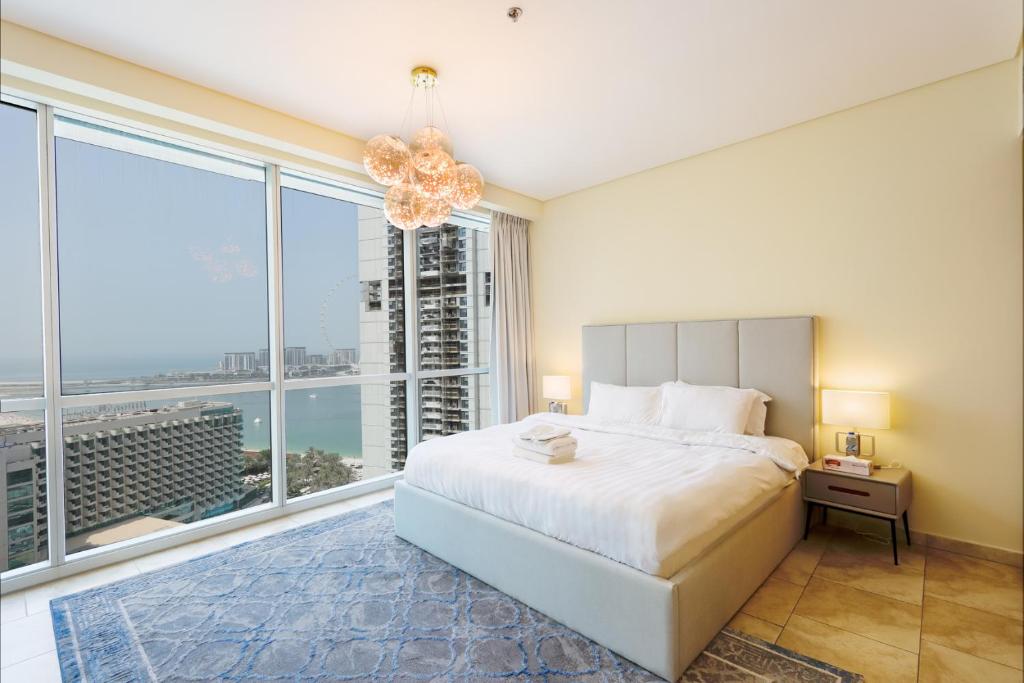 هتل هارت آف جی بی آر - ال فتان مارین تاور 3 بروز دوان ان سوئیت پلاس ماید وید سی ویو - Heart of JBR - Al Fattan Marine Tower 3 bedroom En-Suite plus Maid with Sea View