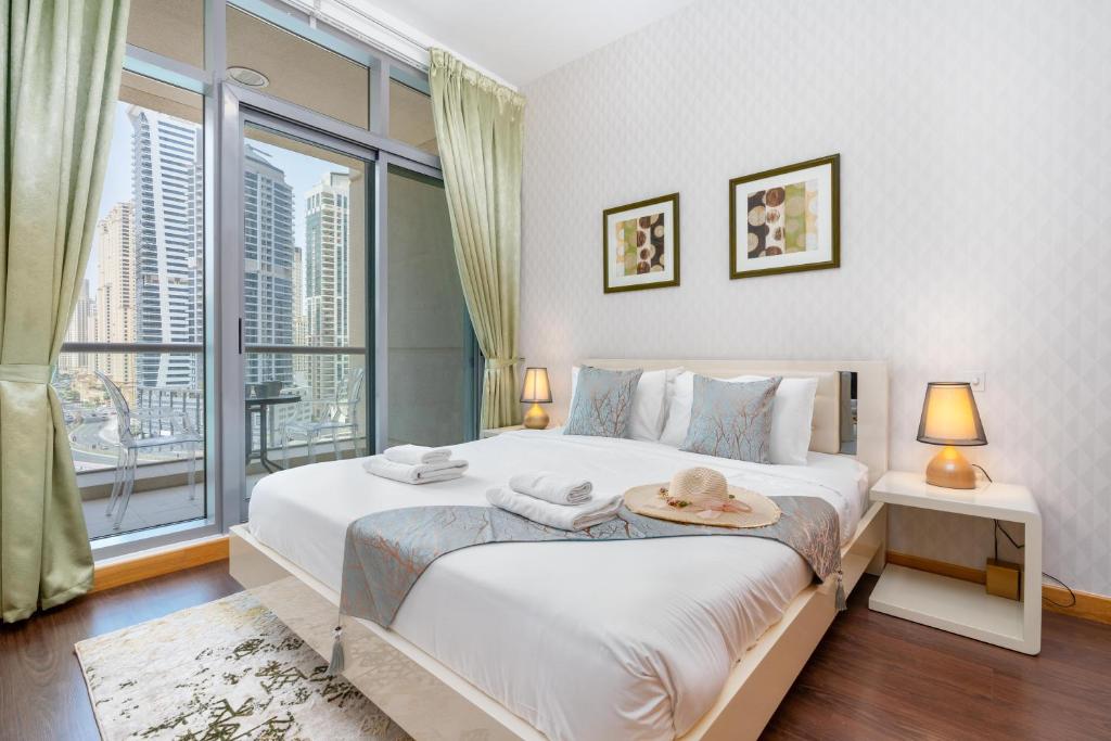 هتل ویکِی لتینگز - ۱ بد در آیریس بلو، دبی مارینا - Vacay Lettings - 1 Bed at Iris Blue, Dubai Marina