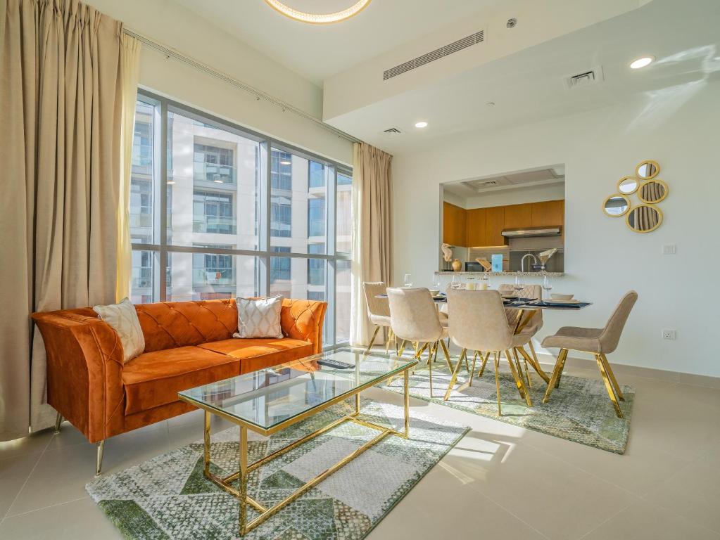 هتل گلاموراس آپارتمان فی‌سینگ برج خلیفه - Glamorous Apartment Facing Burj Khalifa