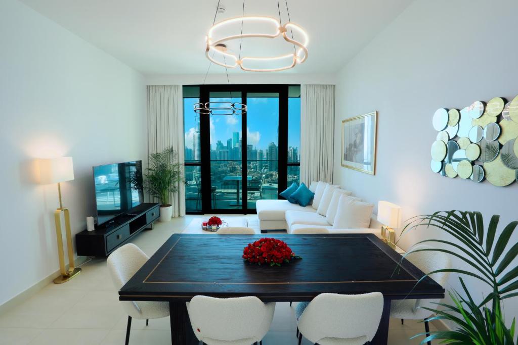 هتل استونینگ آپارتمان وید دایرکت اکسز تو دبی مال - Stunning Apartment with Direct access to Dubai Mall