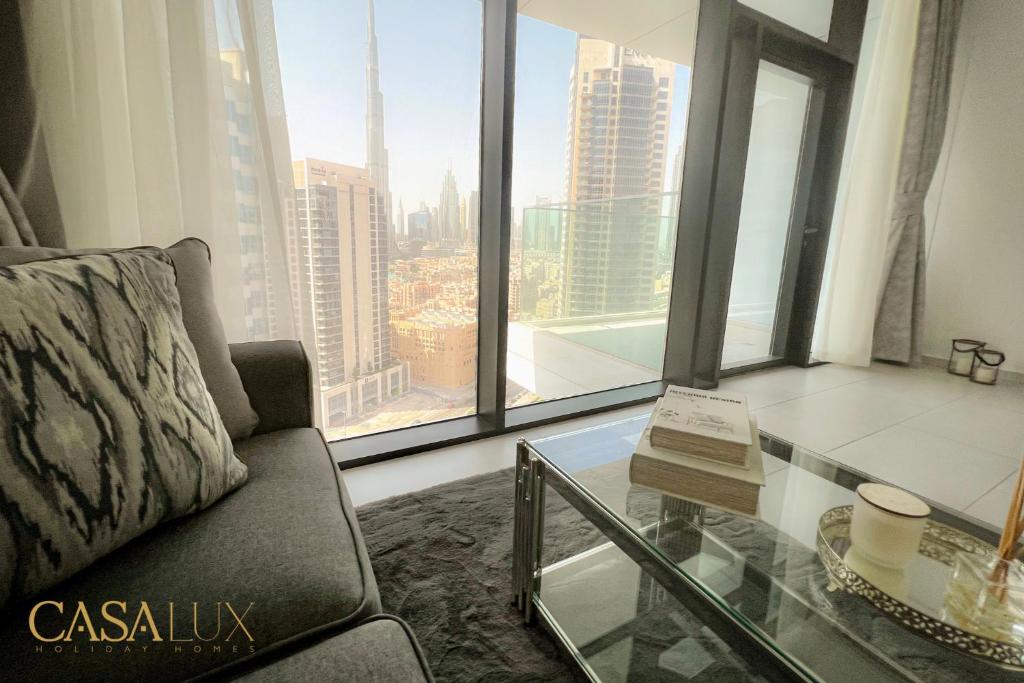 هتل استنینگ اس تی دی فلت این دی تی، ویت برج خلیفه ویو. - Stunning STD Flat in DT, with Burj Khalifa view .