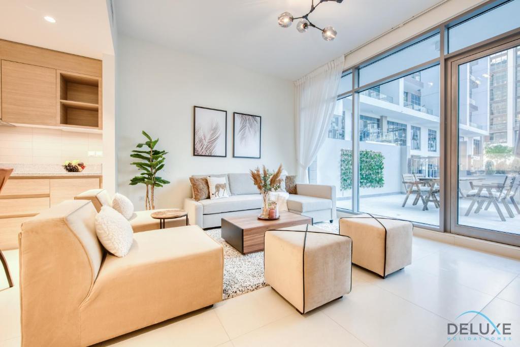 هتل سرین 2BR اَت آکاسیا آ دبی هیلز استیت بای دلاکس هالیدی هومز - Serene 2BR at Acacia A Dubai Hills Estate By Deluxe Holiday Homes
