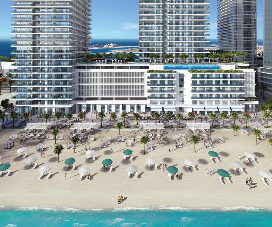 هتل لاکس بی ان بی آی سان ریز بی آی پام اند سی ویو - Lux BnB I Sun Rise Bay I Palm & Sea View