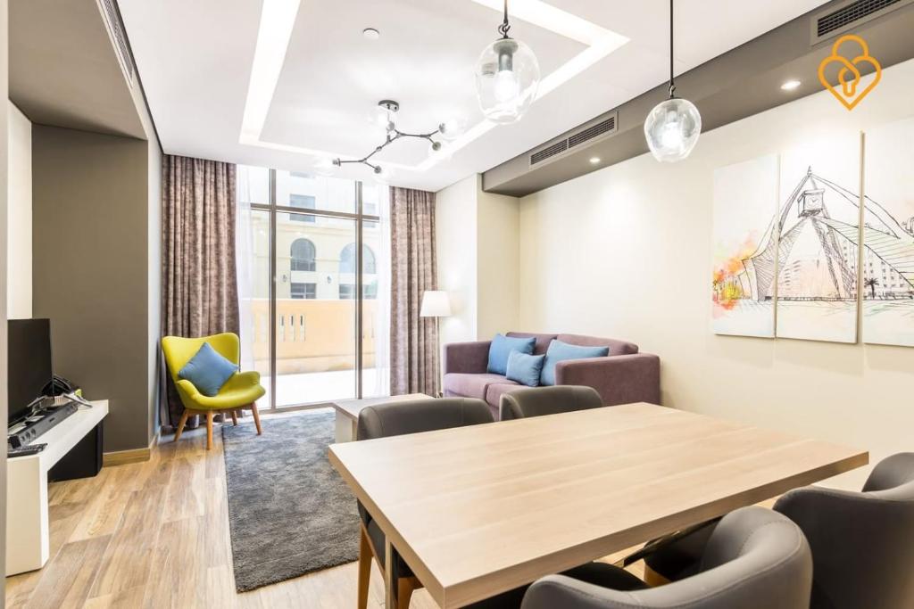 هتل کیزپلیس مدرن 1 بی آر بیچ آپت 07A موریجان 1، جی بی آر - Keysplease Modern 1 BR Beach Apt 07A Murjan 1, JBR