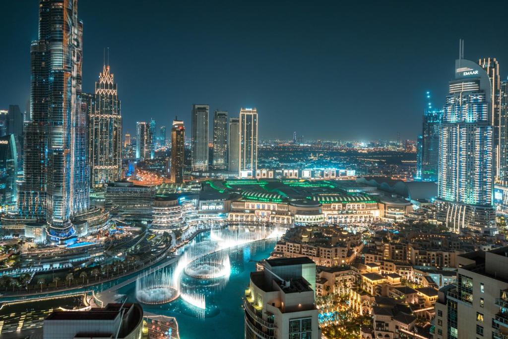 هتل الایت رویال آپارتمان - هایست فلور - فول برج خلیفه و فونتین وی - دیوک - Elite Royal Apartment - Highest Floor - Full Burj Khalifa & Fountain View - Duke